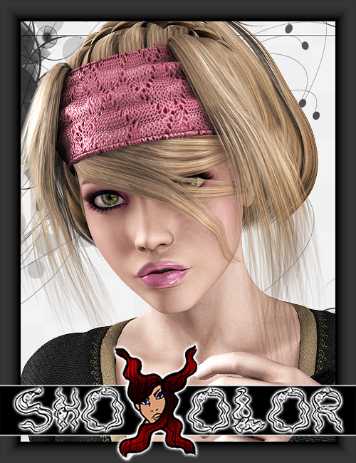 ShoXoloR for Infectious Hair by: Shox-Design, 3D Models by Daz 3D