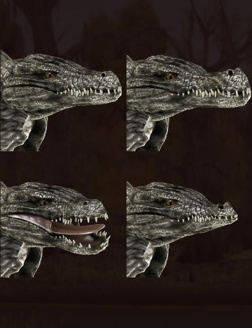 Helligator by: Valandar, 3D Models by Daz 3D