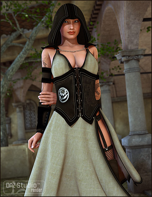 Clarice Outfit by: LesthatVal3dart, 3D Models by Daz 3D