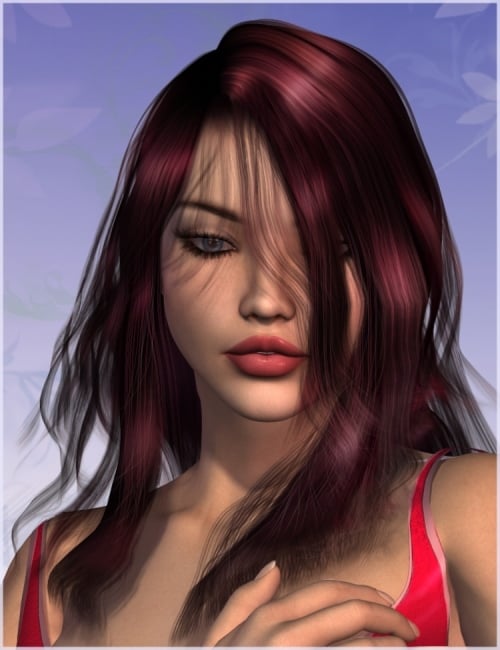 Sayasha Hair by: Magix 101, 3D Models by Daz 3D