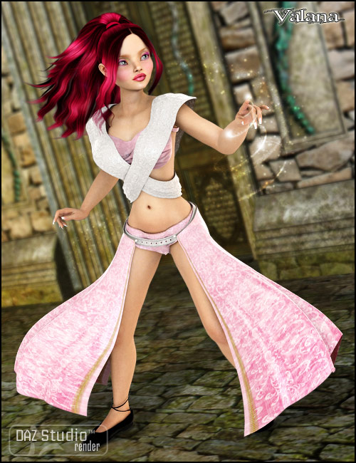 Valana Outfit by: PoisenedLilySarsa, 3D Models by Daz 3D