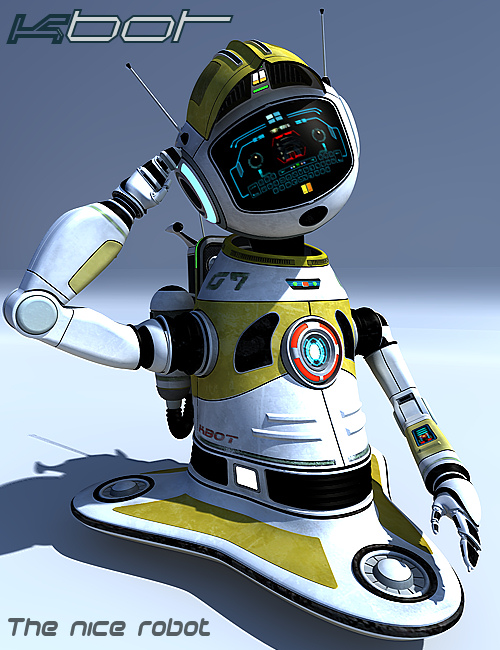 Kbot Kbot by: Kibarreto, 3D Models by Daz 3D