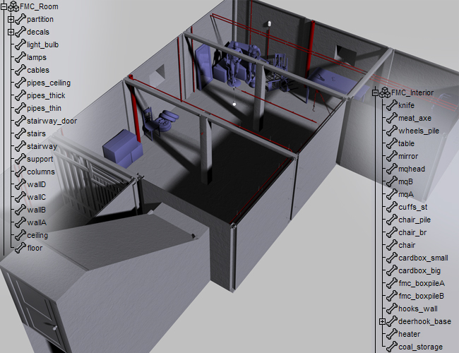 A Suspicious Cellar by: Flipmode, 3D Models by Daz 3D