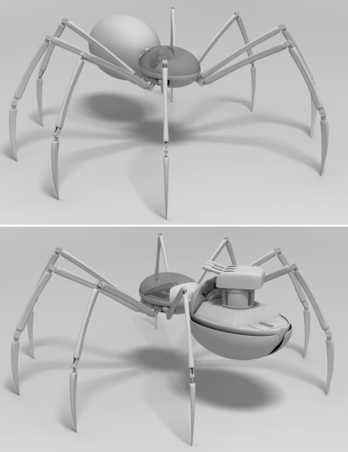 Arachnoid by: Elele, 3D Models by Daz 3D