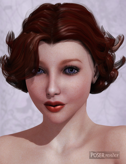 Harlow Hair by: AprilYSH, 3D Models by Daz 3D