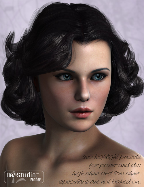 Harlow Hair Harlow Hair by: AprilYSH, 3D Models by Daz 3D