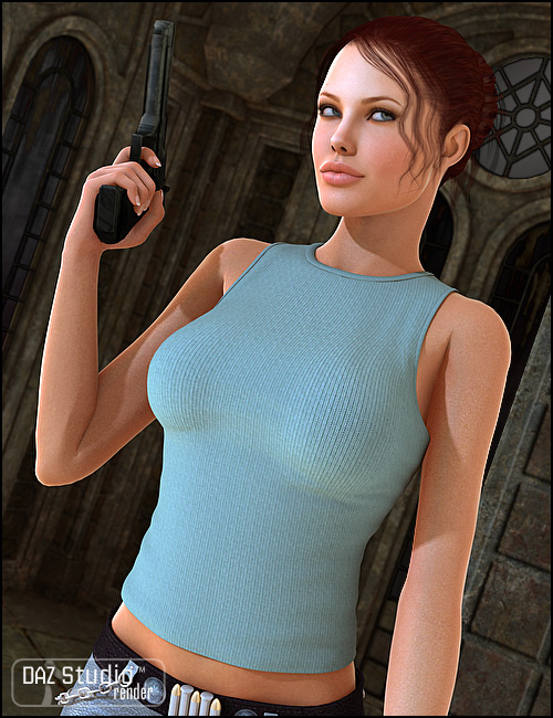 Ever After for Lara Outfit by: bucketload3d, 3D Models by Daz 3D