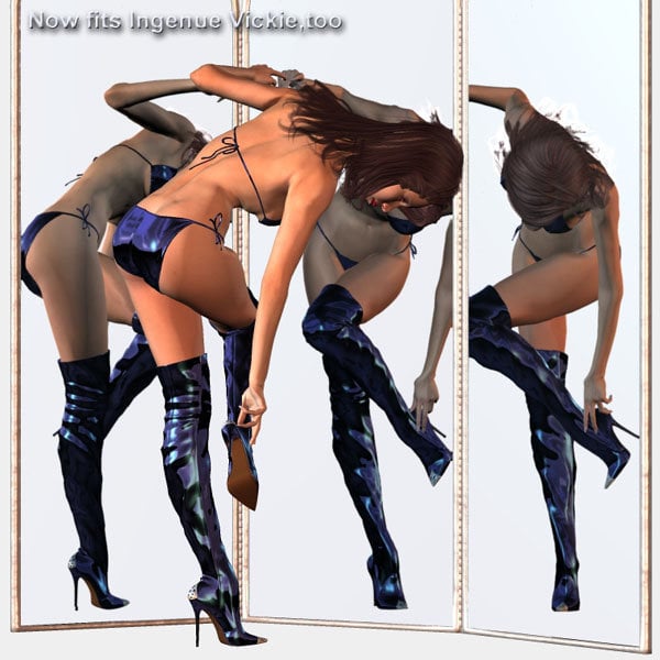 Day-Life Shoe Set Day-Life Shoe Set by: Jim Burton, 3D Models by Daz 3D