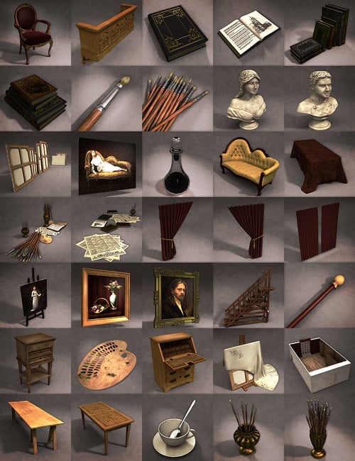 Studio Paris Studio Paris by: Age of Armour, 3D Models by Daz 3D
