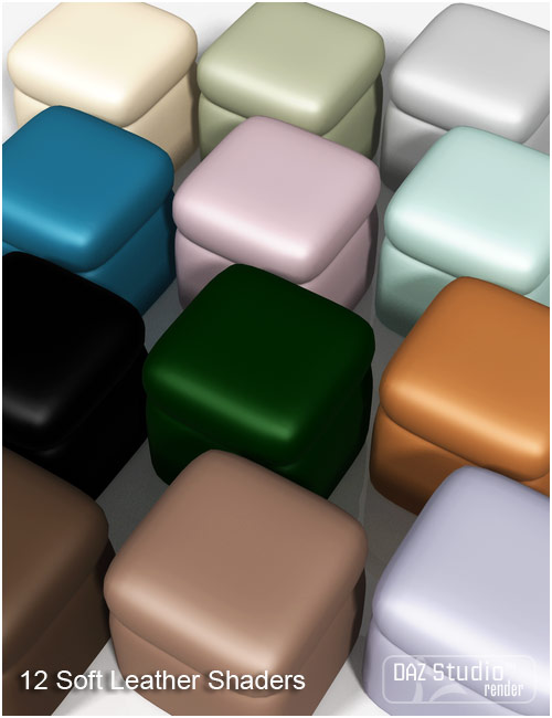 DLD Leather Shaders for DAZ Studio DLD Leather Shaders for DAZ Studio by: Digital Lite Design, 3D Models by Daz 3D