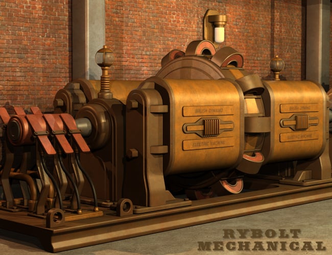 Rybolt Mechanical Rybolt Mechanical by: Nightshift3D, 3D Models by Daz 3D