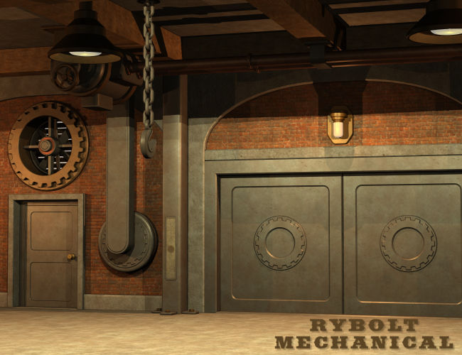 Rybolt Mechanical Rybolt Mechanical by: Nightshift3D, 3D Models by Daz 3D