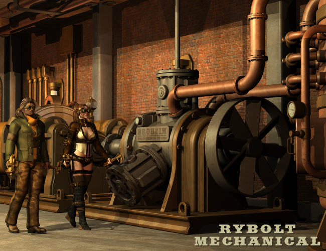 Rybolt Mechanical by: Nightshift3D, 3D Models by Daz 3D