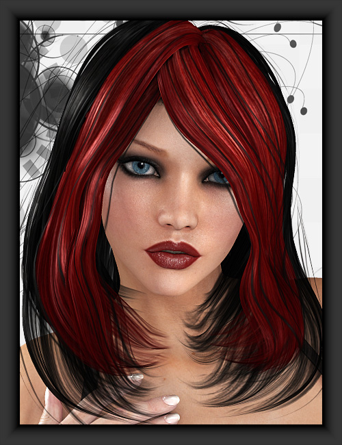 ShoXoloR for Mellany Hair ShoXoloR for Mellany Hair by: Shox-Design, 3D Models by Daz 3D