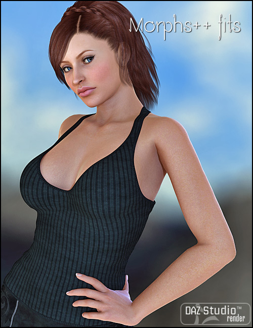 B2Basics - Sarah Outfit by: 4blueyes, 3D Models by Daz 3D