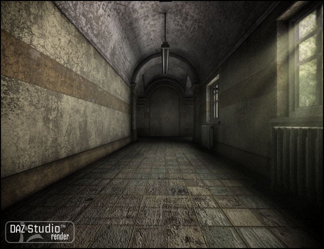 Parkside High Hallways Parkside High Hallways by: Jack Tomalin, 3D Models by Daz 3D