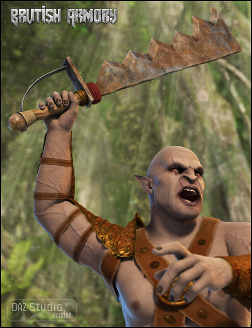 Brutish Armory Brutish Armory by: Valandar, 3D Models by Daz 3D