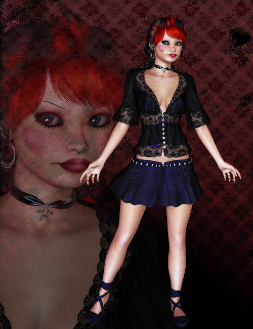 Raysee Doll by: , 3D Models by Daz 3D