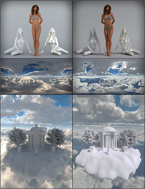Skies of Reality Volume Two by: DimensionTheory, 3D Models by Daz 3D