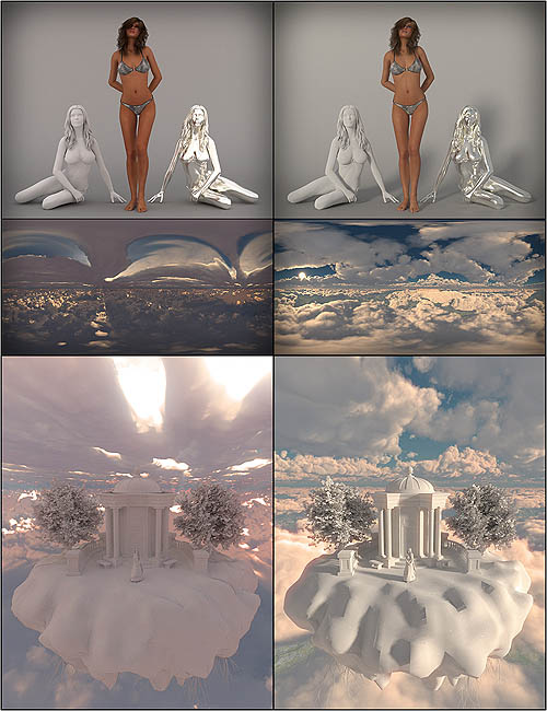 Skies of Reality Volume Two by: DimensionTheory, 3D Models by Daz 3D