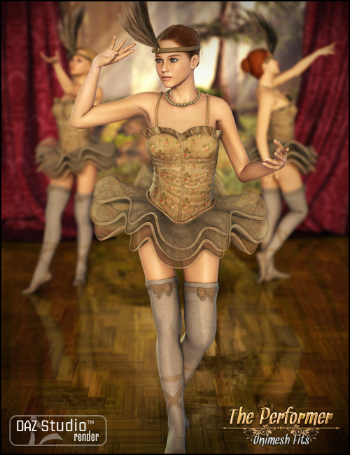 Performer V4 Unimesh Fits Performer V4 Unimesh Fits by: Propschick, 3D Models by Daz 3D