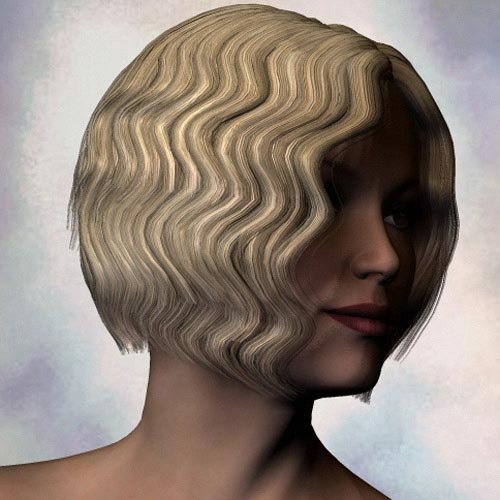 Razzle Dazzle: A V3 Historic Hairstyle by: , 3D Models by Daz 3D