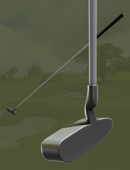 Golf Clubs by: Valandar, 3D Models by Daz 3D