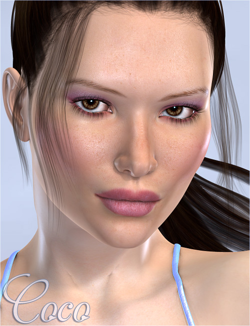 Coco - Character & Hair by: Valea, 3D Models by Daz 3D