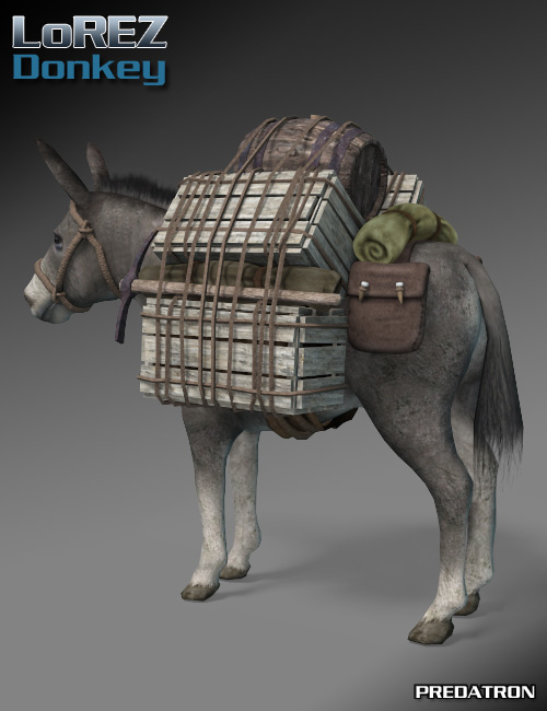 LoREZ Donkey | Daz 3D