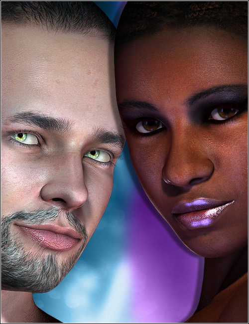 Leena & Axel: Generations Bundle by: ForbiddenWhispersJSGraphicsMale-M3dia, 3D Models by Daz 3D