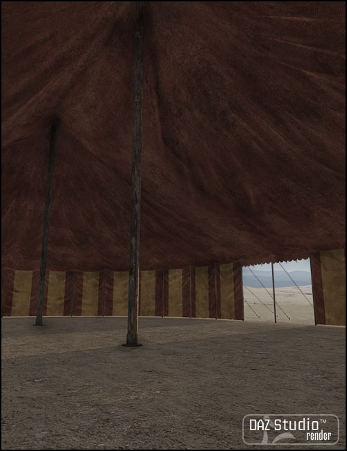Carnival Big Tent by: Jack Tomalin, 3D Models by Daz 3D