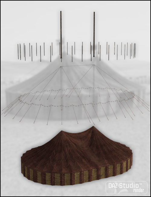 Carnival Big Tent Carnival Big Tent by: Jack Tomalin, 3D Models by Daz 3D