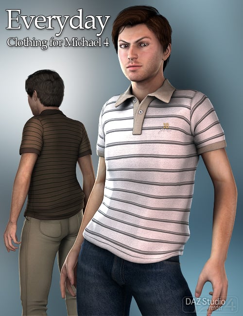 Everyday for Michael 4 by: 3D Universe, 3D Models by Daz 3D