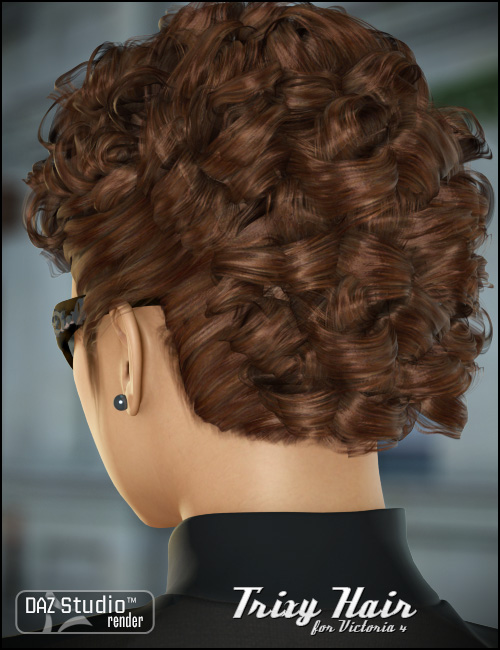 Trixy Hair by: goldtassel, 3D Models by Daz 3D