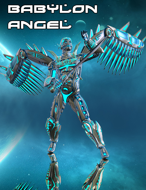 Babylon Angel by: midnight_stories, 3D Models by Daz 3D