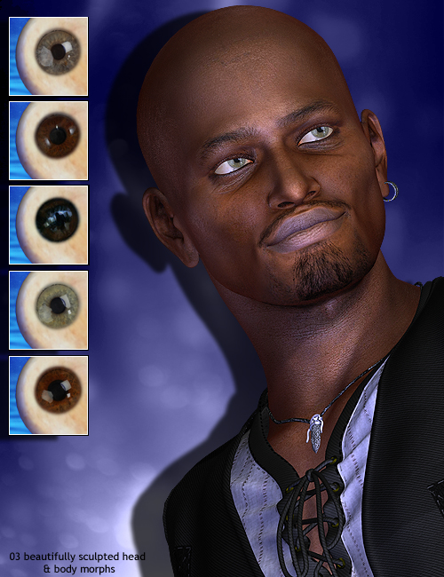 Tyrese for M4 by: ForbiddenWhispersJSGraphicsMale-M3dia, 3D Models by Daz 3D