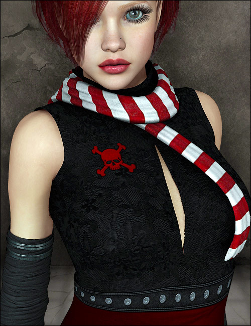 Punked Punked by: SarsaPropschick, 3D Models by Daz 3D
