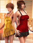 Scoopback Mini Dress for Genesis Scoopback Mini Dress for Genesis by: , 3D Models by Daz 3D