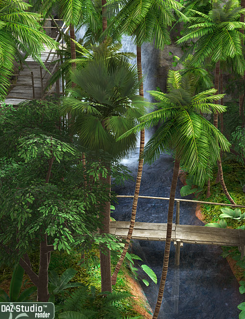 Tropical Quest - Jungle by: Andrey Pestryakov, 3D Models by Daz 3D
