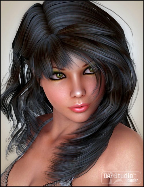 Fantastica Hair by: SWAM, 3D Models by Daz 3D