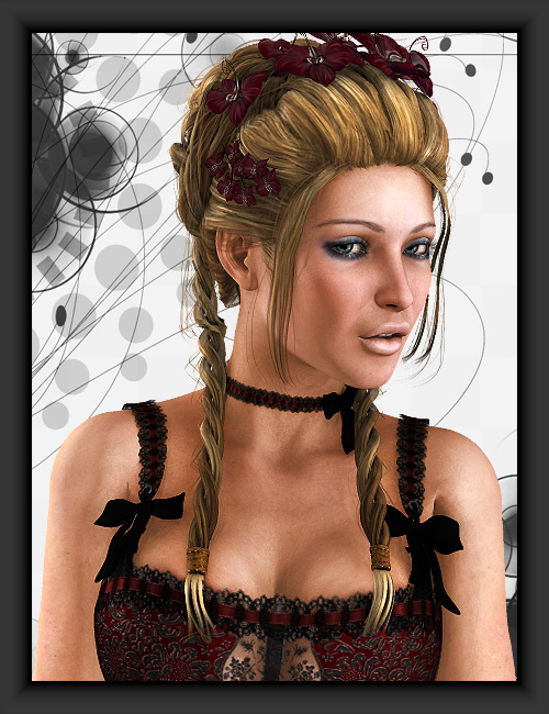 ShoXoloR for Wild Orchid Hair ShoXoloR for Wild Orchid Hair by: Shox-Design, 3D Models by Daz 3D