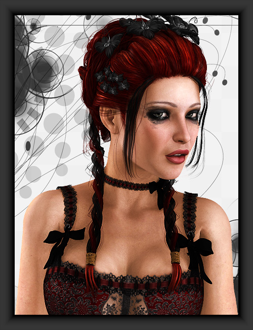 ShoXoloR for Wild Orchid Hair ShoXoloR for Wild Orchid Hair by: Shox-Design, 3D Models by Daz 3D
