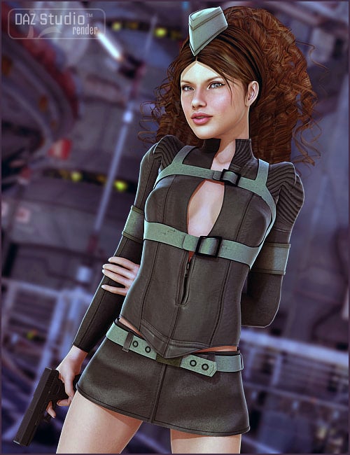 Captain by: Barbara Brundon, 3D Models by Daz 3D