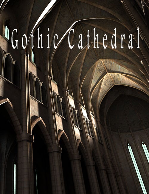 Gothic Cathedral by: Aako, 3D Models by Daz 3D