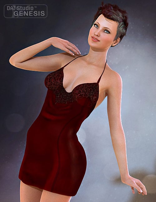 Sexy Silky For Genesis by: Barbara Brundon, 3D Models by Daz 3D