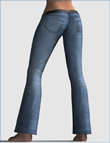 FM Jeans for Genesis by: Flipmode, 3D Models by Daz 3D