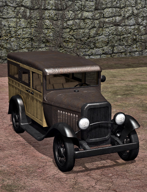 Old Busted Joints for Delivery Sedan and Wagon 1930 Old Busted Joints for Delivery Sedan and Wagon 1930 by: Sarsa, 3D Models by Daz 3D