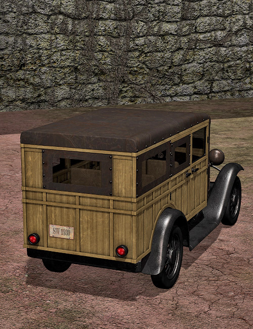 Old Busted Joints for Delivery Sedan and Wagon 1930 Old Busted Joints for Delivery Sedan and Wagon 1930 by: Sarsa, 3D Models by Daz 3D