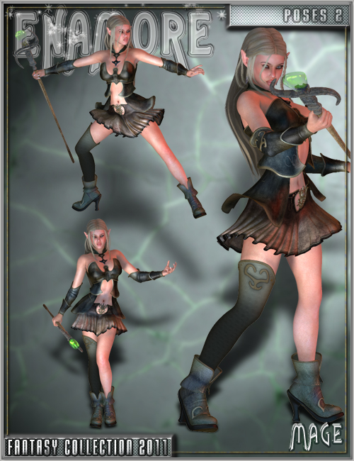 Enamore Mage Enamore Mage by: Orion1167, 3D Models by Daz 3D