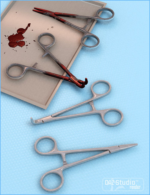 Medical Tools 1- Surgical Tools by: Valandar, 3D Models by Daz 3D